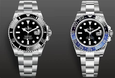 rolex gtm vs submariner|rolex gmt master vs submariner.